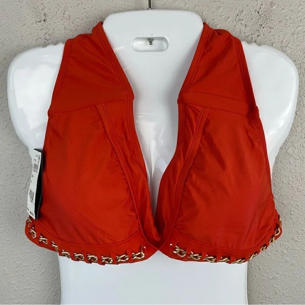 NWT Kenneth Cole New York Bikini Top Size XL